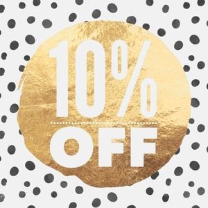 10% off until Sunday
